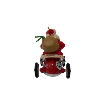 2008 Santa Takes a Spin Hallmark Ornament (Santa Claus) QXC8014 Image6