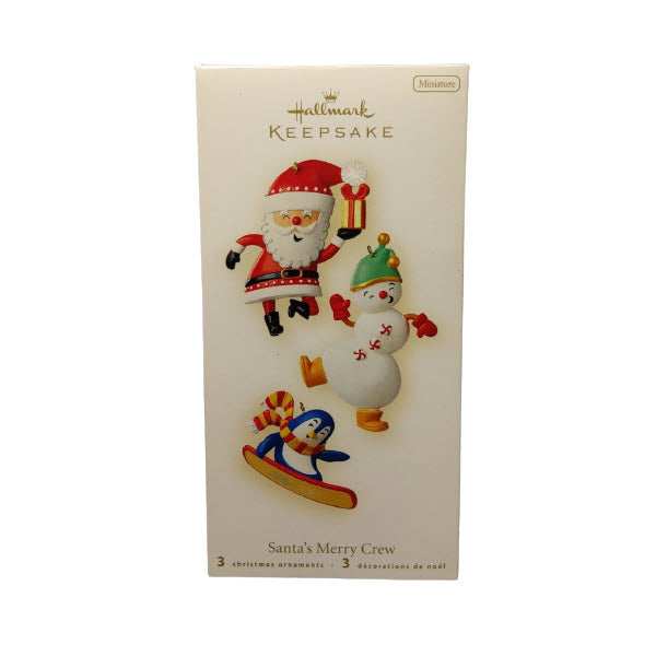 2008 Santa's Merry Crew Hallmark Ornament (Santa Claus) QP1141
