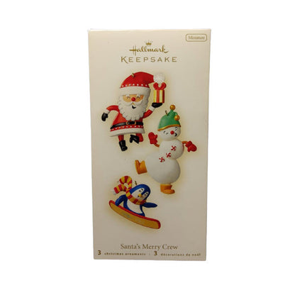 2008 Santa's Merry Crew Hallmark Ornament (Santa Claus) QP1141