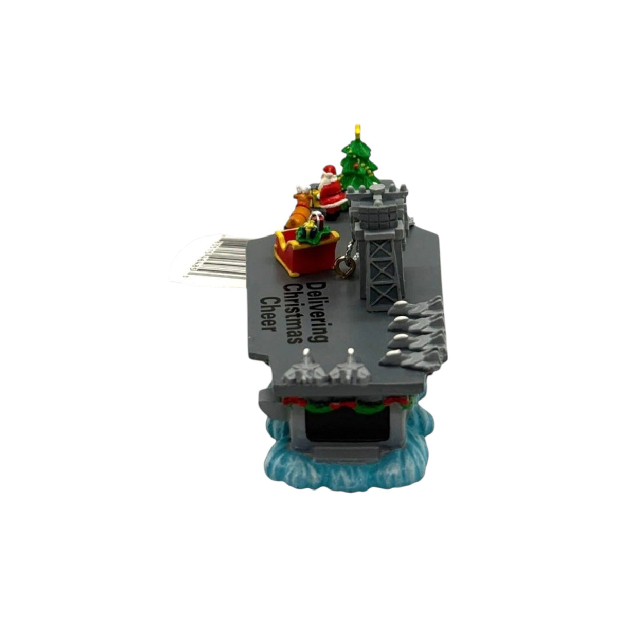 2008 Santa’s Perfect Landing (Santa Claus) Carlton Cards Heirloom Ornament CXOR-087T Image4