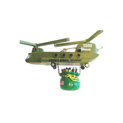 2008 Santa’s Special Deliveries (Patriotic) Carlton Cards Heirloom Ornament CXOR-085T Image3