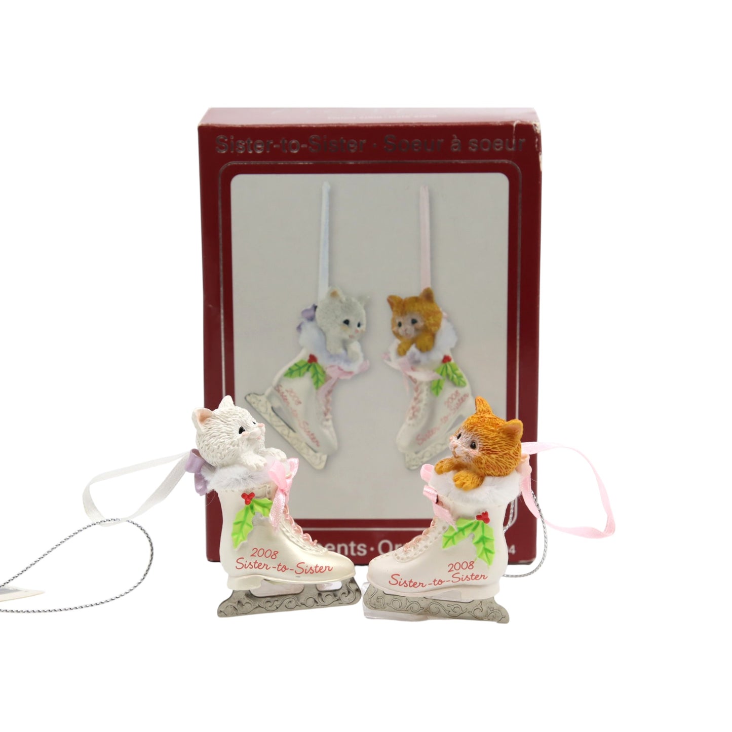 2008 Sister-to-Sister (Kitten) Carlton Cards Heirloom Ornament CXOR-094T Image5