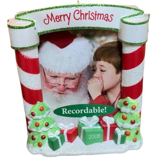 2008 Sittin' on Santa's Lap (Photo Holder)