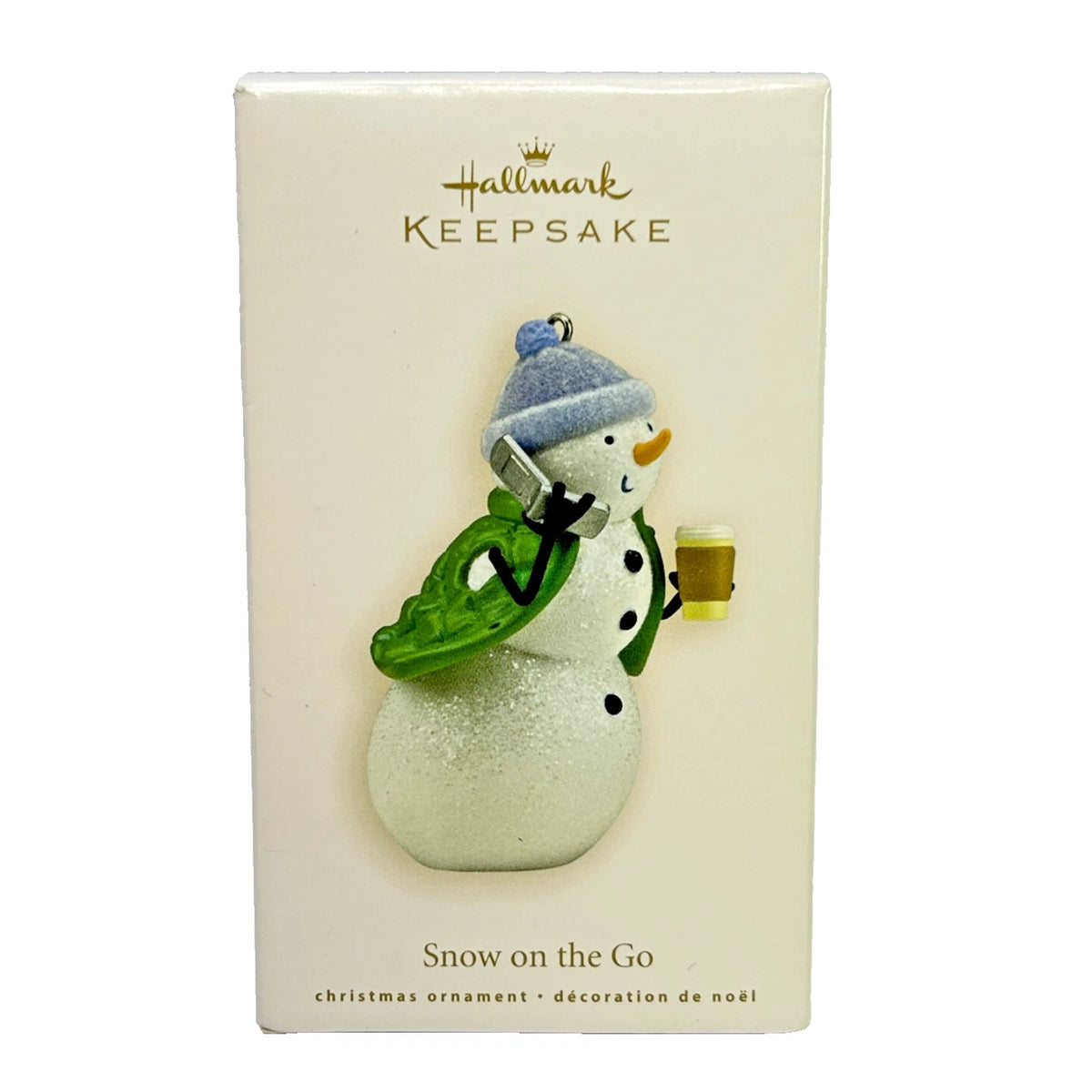2008 Snow on the Go Hallmark Ornament (Snowman) QXG2211 Image2