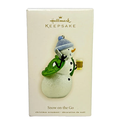 2008 Snow on the Go Hallmark Ornament (Snowman) QXG2211 Image2