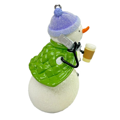2008 Snow on the Go Hallmark Ornament (Snowman) QXG2211 Image4