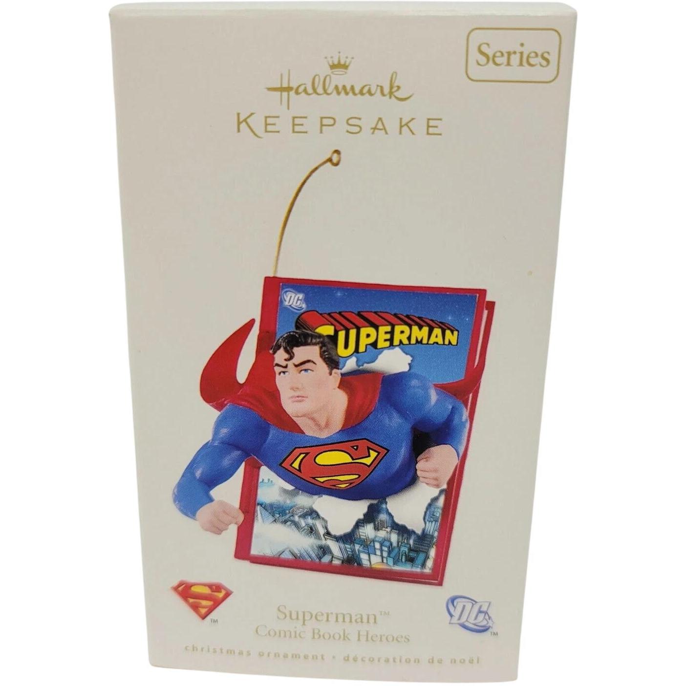 2008 Superman Hallmark Ornament (Comic Book Heroes) QX4154