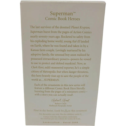2008 Superman Hallmark Ornament (Comic Book Heroes) QX4154