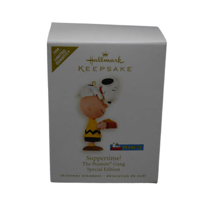 2008 Suppertime! Hallmark Ornament (Peanuts) QXE9034