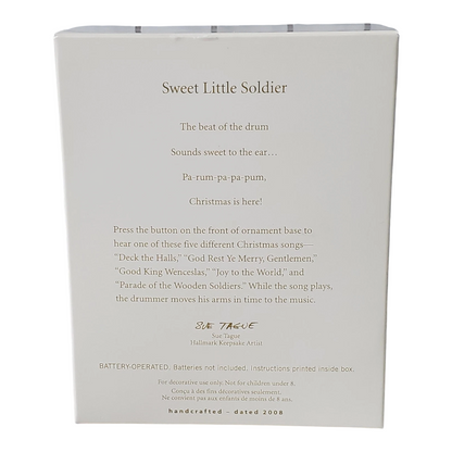 2008 Sweet Little Soldier Hallmark Ornament (Sweet) QXG7164 Image7