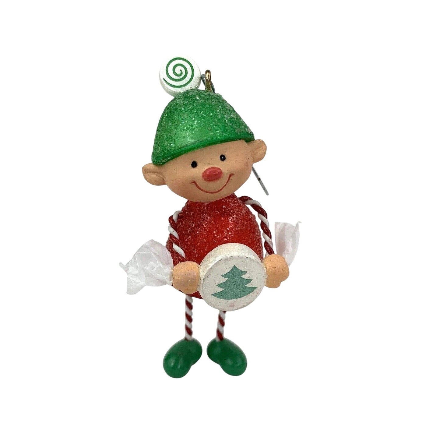 2008 Sweet Treat Elf Hallmark Ornament (Candy) LPR3391 Image1