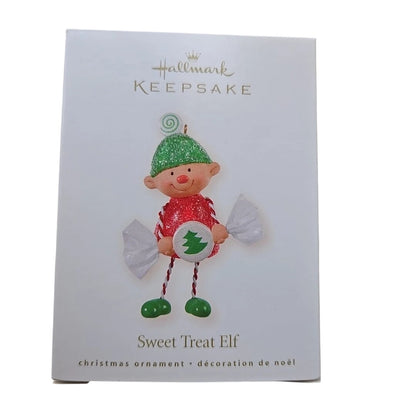 2008 Sweet Treat Elf Hallmark Ornament (Candy) LPR3391 Image2
