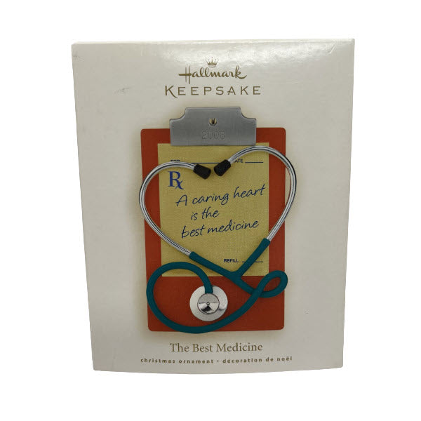 2008 The Best Medicine Hallmark Ornament (Nurse) QXG2141