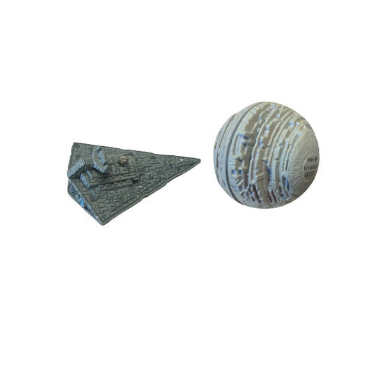 2008 The Death Star and Star Destroyer (Star Wars)