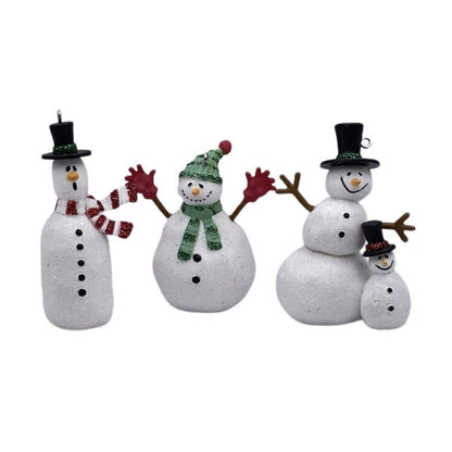 2008 The Friendly Snowmen Hallmark Ornament (Snowmen) QXM8104