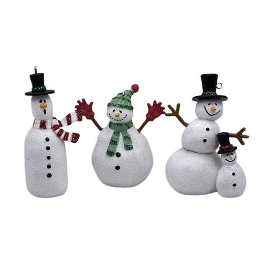 2008 The Friendly Snowmen Hallmark Ornament (Snowmen) QXM8104