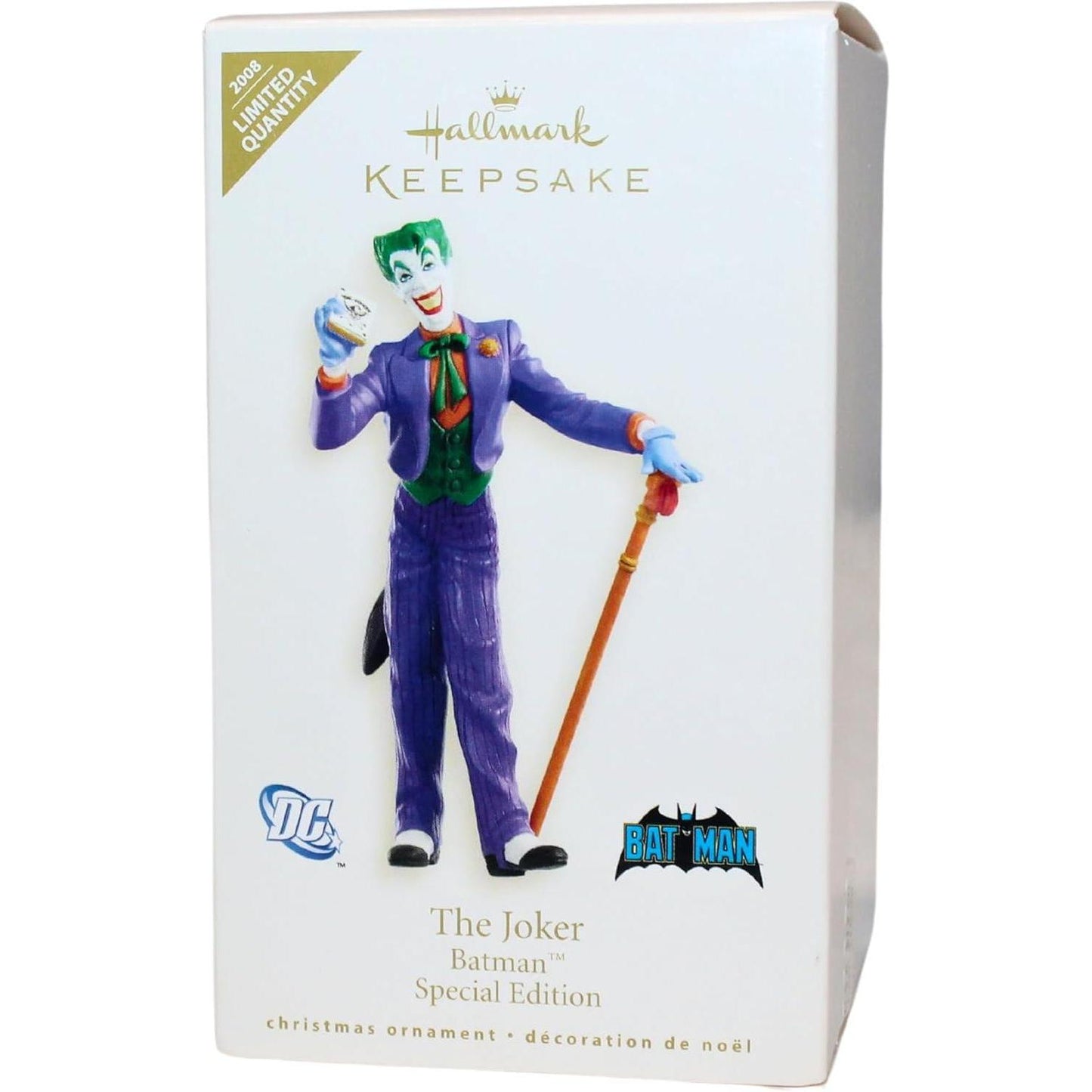 2008 The Joker Hallmark Ornament (Batman) QXE9044