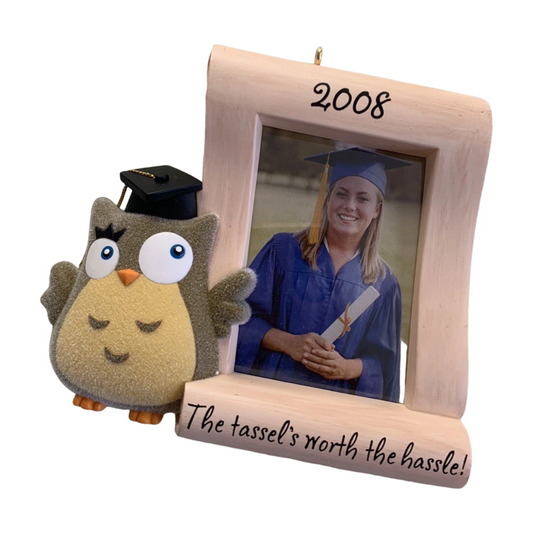 2008 The Proud Grad Hallmark Ornament (Photo Holder) QXG6394 Image1