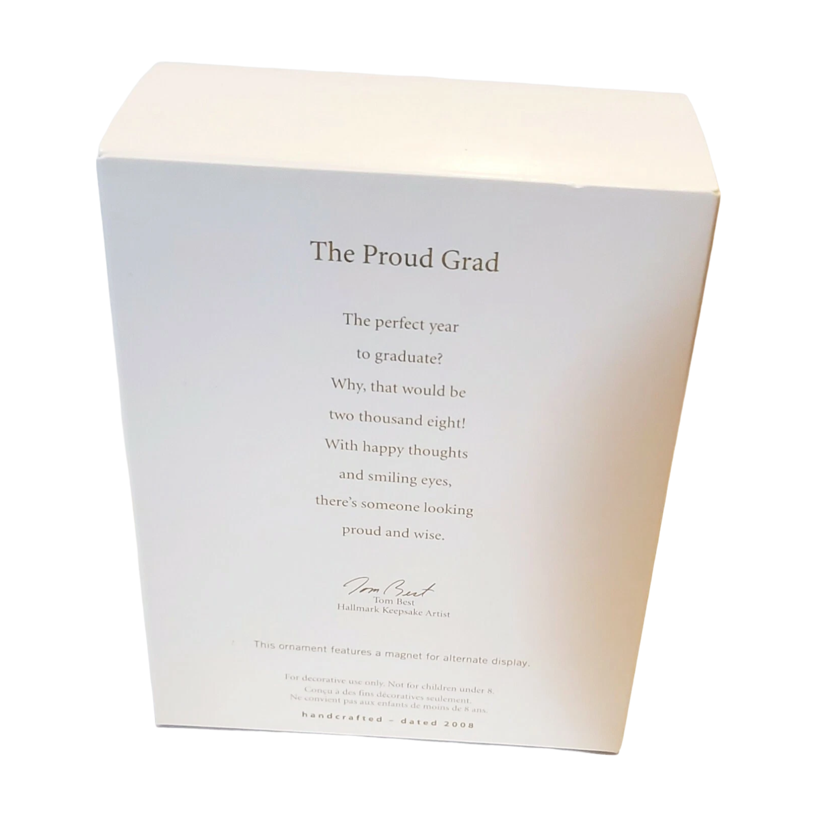 2008 The Proud Grad Hallmark Ornament (Photo Holder) QXG6394 Image4