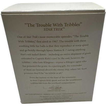 2008 The Trouble With Tribbles Hallmark Ornament (Star Trek) QXI14291