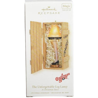2008 The Unforgettable Leg Lamp Hallmark Ornament (A Christmas Story) QXI7044