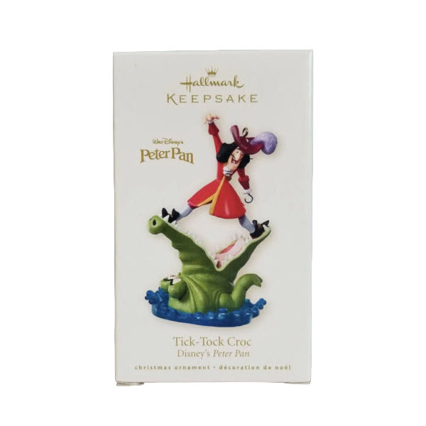 2008 Tick-Tock Croc Hallmark Ornament (Peter Pan) QXD4284