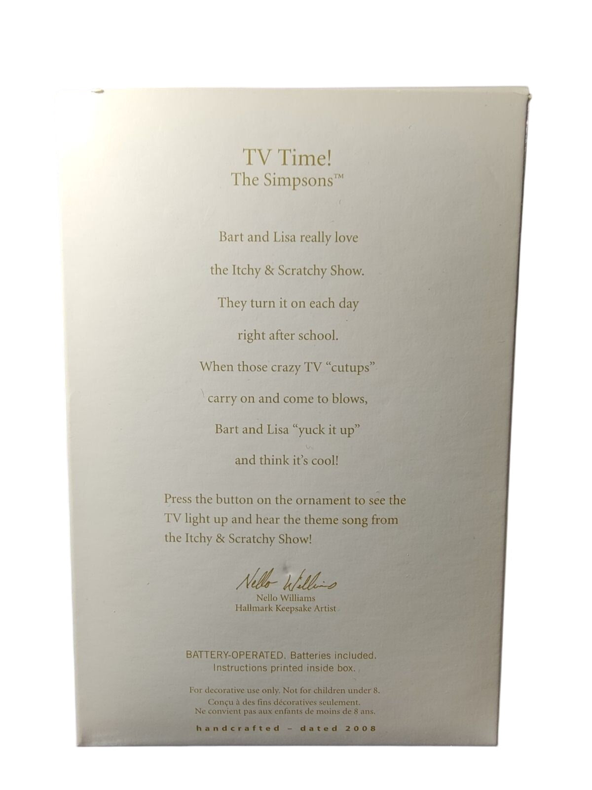 2008 TV Time! (The Simpsons)