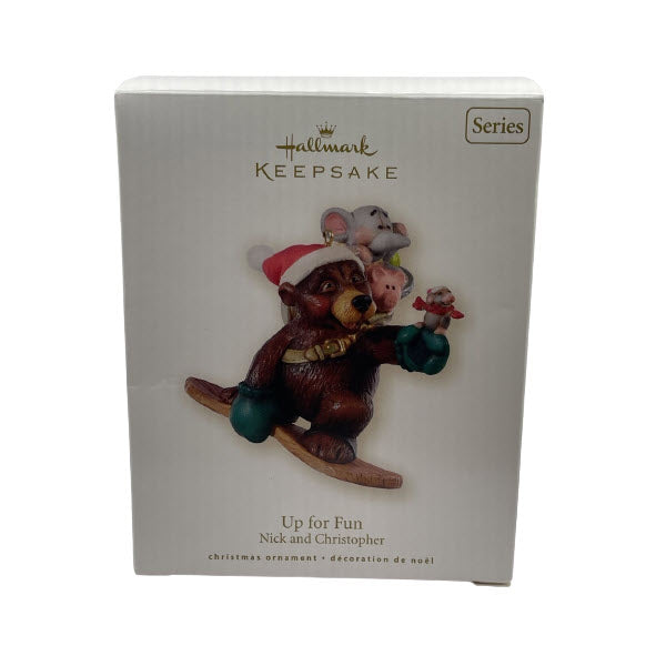 2008 Up for Fun Hallmark Ornament (Nick and Christopher) QX7171