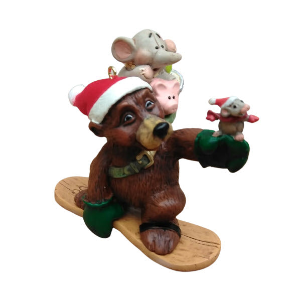 2008 Up for Fun Hallmark Ornament (Nick and Christopher) QX7171