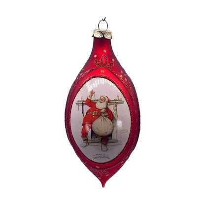 2008 Waiting for Santa Hallmark Ornament (Norman Rockwell) QXE9091 Image3