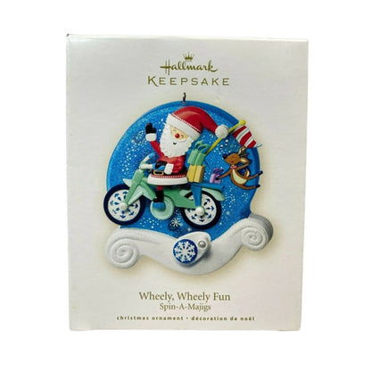 2008 Wheely, Wheely Fun Hallmark Ornament (Spin-A-Majigs) QP1121