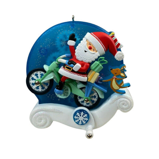 2008 Wheely, Wheely Fun Hallmark Ornament (Spin-A-Majigs) QP1121