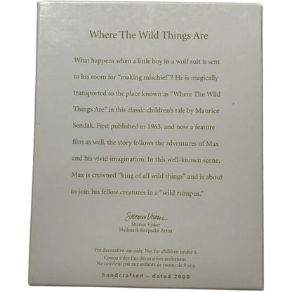 2008 Where The Wild Things Are (Book)