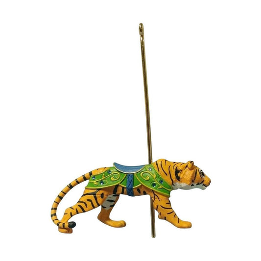 2008 Wild Tiger Hallmark Ornament (Carousel Ride) QX7111 Image1