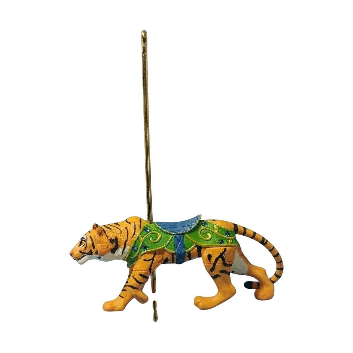 2008 Wild Tiger Hallmark Ornament (Carousel Ride) QX7111 Image3