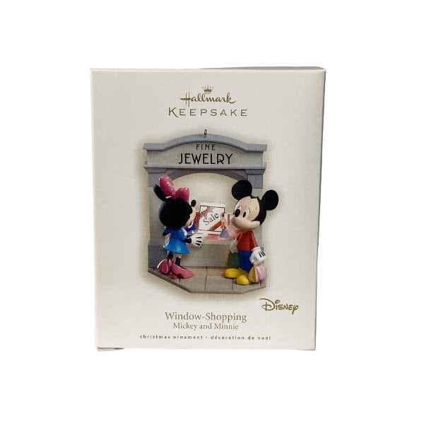 2008 Window-Shopping Hallmark Ornament (Mickey Mouse & Friends) QXD4081