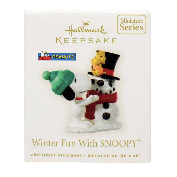 2008 Winter Fun With Snoopy Hallmark Ornament (Winter Fun with Snoopy) QXM4011