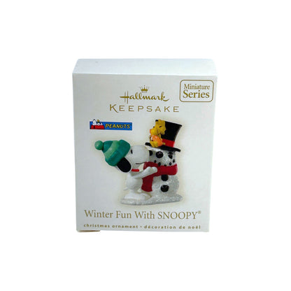 2008 Winter Fun With Snoopy Hallmark Ornament (Winter Fun with Snoopy) QXM4011 Image2