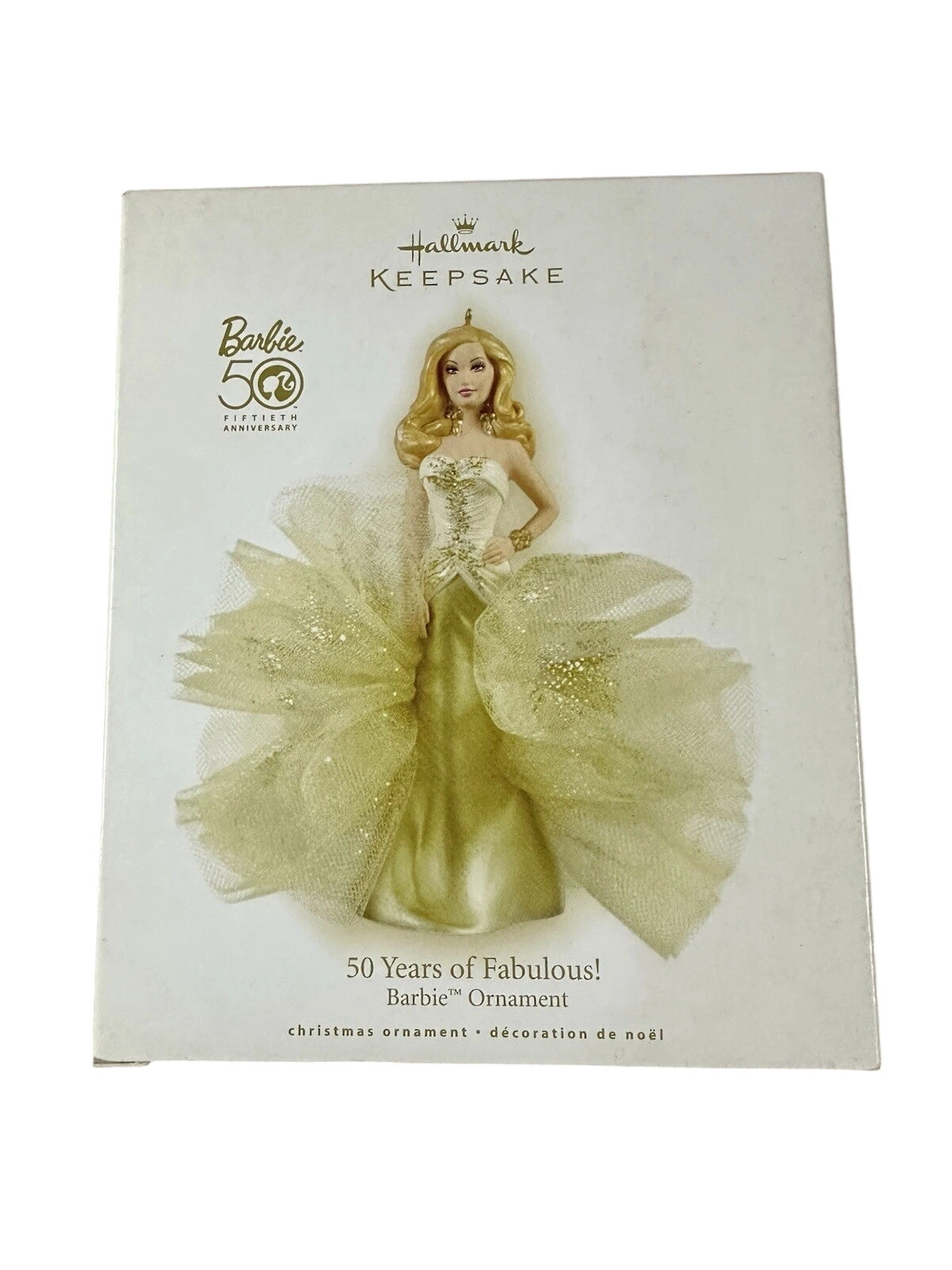 2009 50 Years of Fabulous! Hallmark Ornament (Barbie) QFM3005 Image2