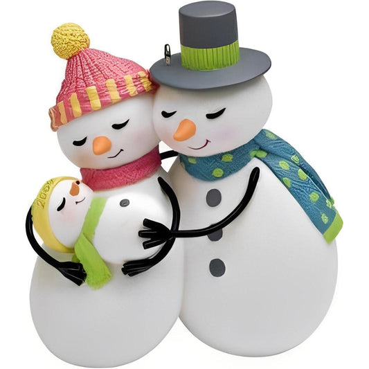 2009 A New LIttle One! Hallmark Ornament (Snowmen) QXG6515