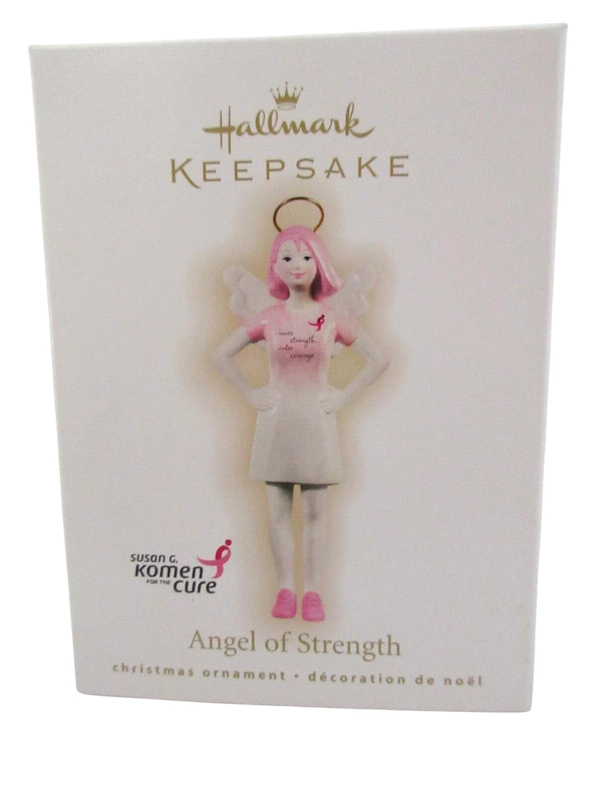 2009 Angel of Strength Hallmark Ornament (Susan G Komen) QXG6665