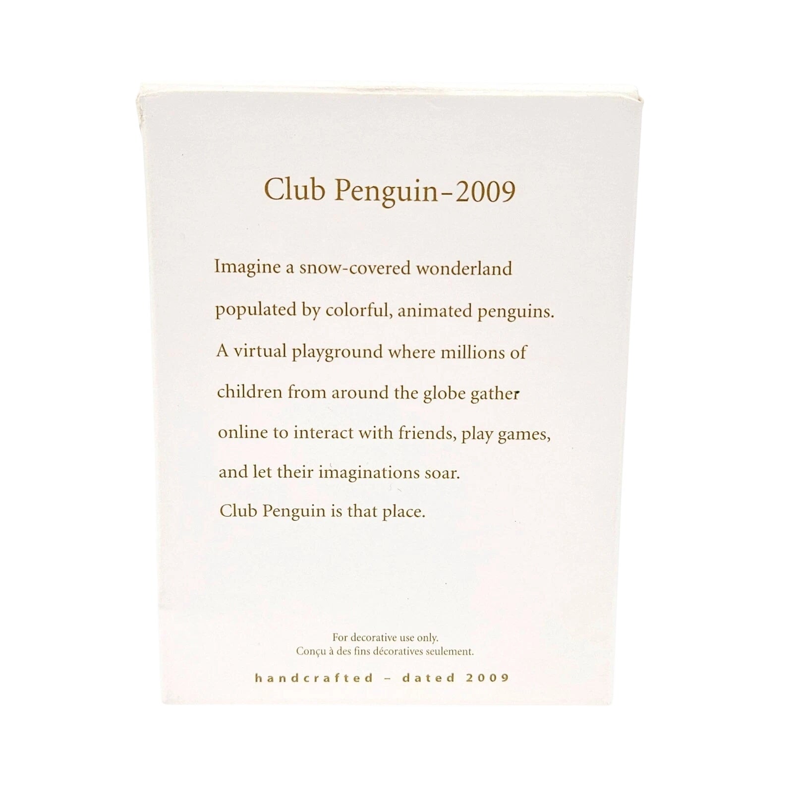 2009 Club Penguin Hallmark Ornament (Penguins) QXD2165
