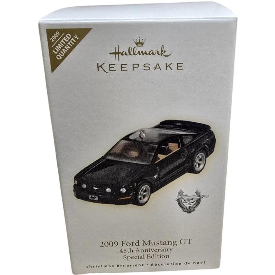2009 Ford Mustang GT Hallmark Ornament (Classic American Cars) QXE3062