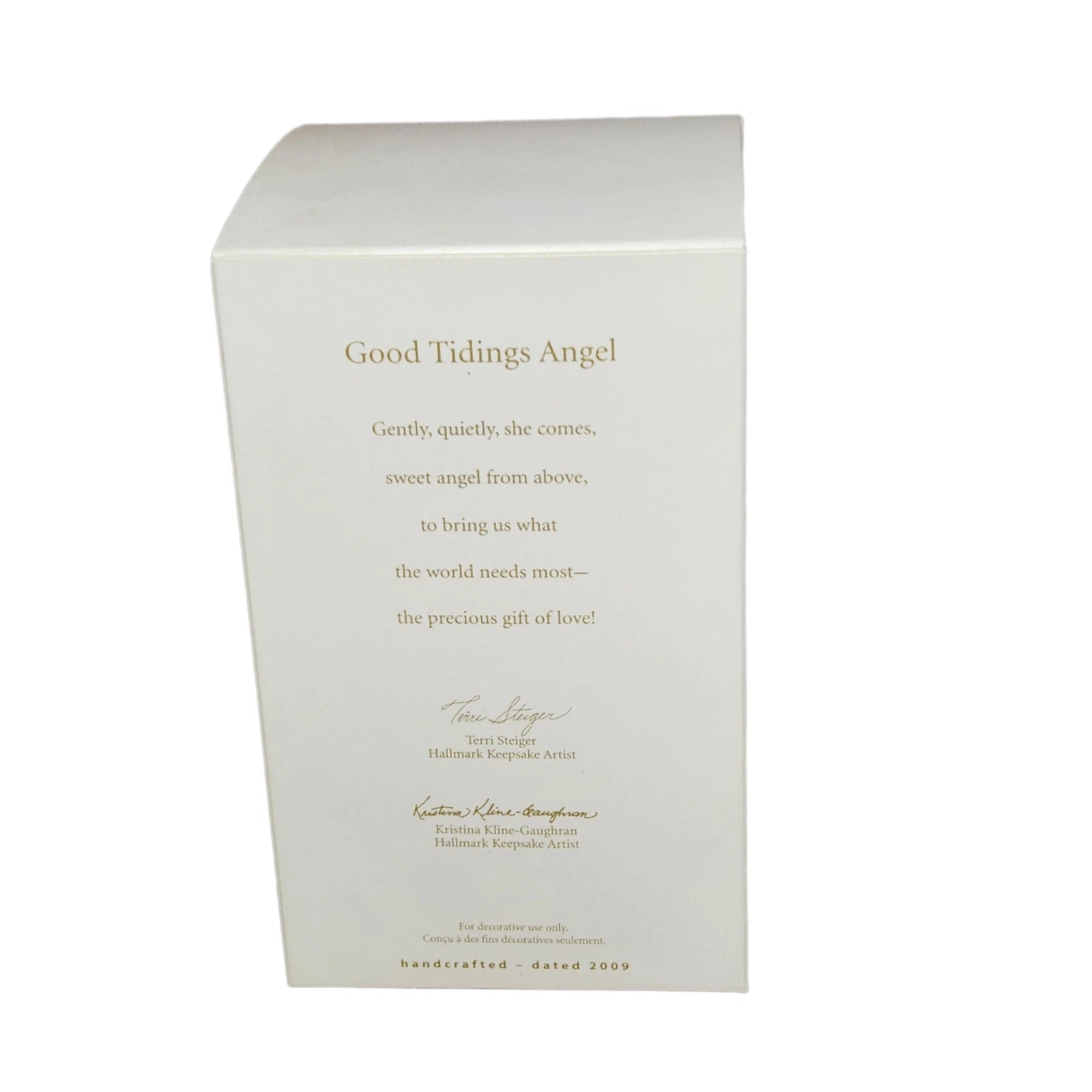 2009 Good Tidings Angel Hallmark Ornament (Angel) QXG6765
