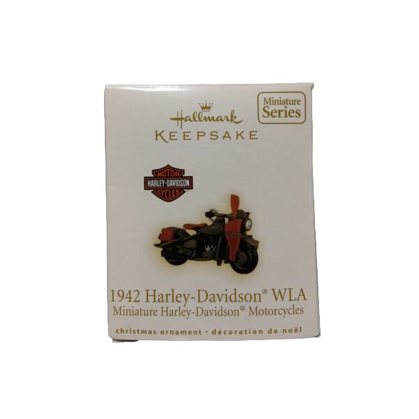 2009 Hallmark Ornament (1942) Harley-Davidson WLA Hallmark Ornament (Harley-Davidson) QXM9005