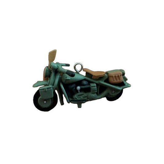 2009 Hallmark Ornament (1942) Harley-Davidson WLA Hallmark Ornament (Harley-Davidson) QXM9005