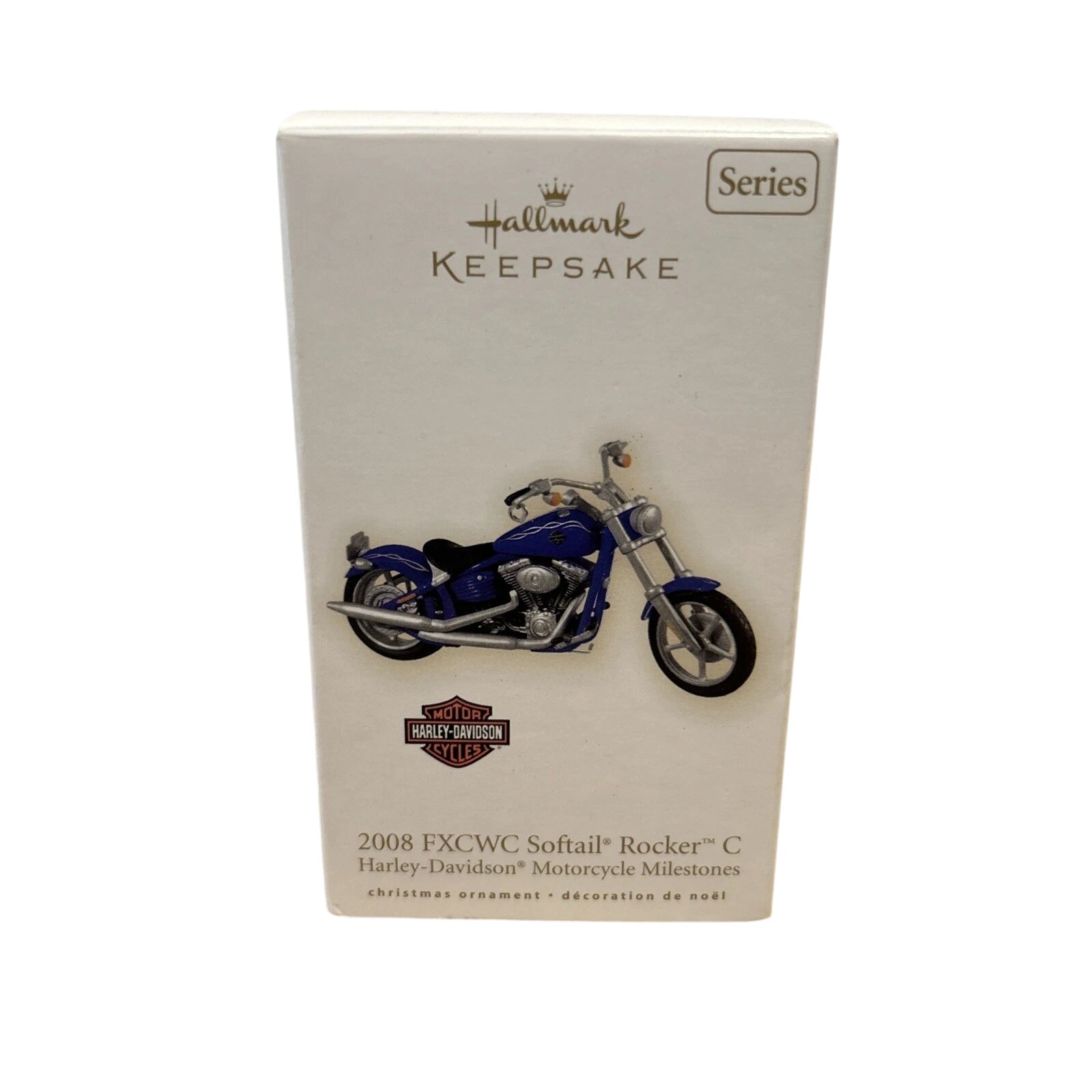 2009 Hallmark Ornament (2008) FXCWC Softtail Rocker C Hallmark Ornament (Harley-Davidson) QX8342