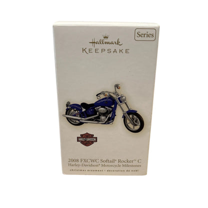 2009 Hallmark Ornament (2008) FXCWC Softtail Rocker C Hallmark Ornament (Harley-Davidson) QX8342
