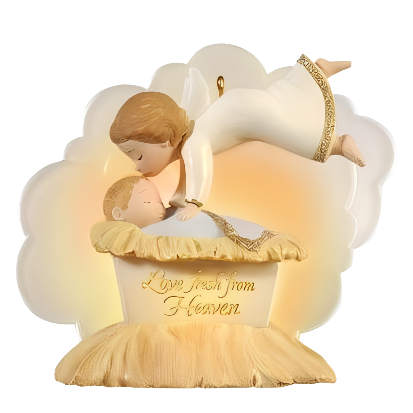 2009 Love Fresh From Heaven Hallmark Ornament (Angels) QXT4215