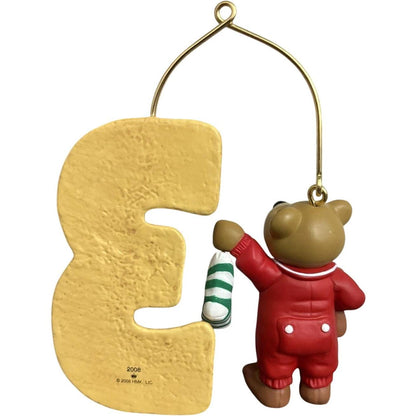 2009 My Third Christmas Hallmark Ornament (Child's Age Collection) QXG6055